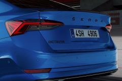 Octavia 4 Sportline - zadní difuzor