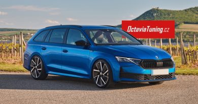 Octavia 4 facelift Sportline - Blue Race